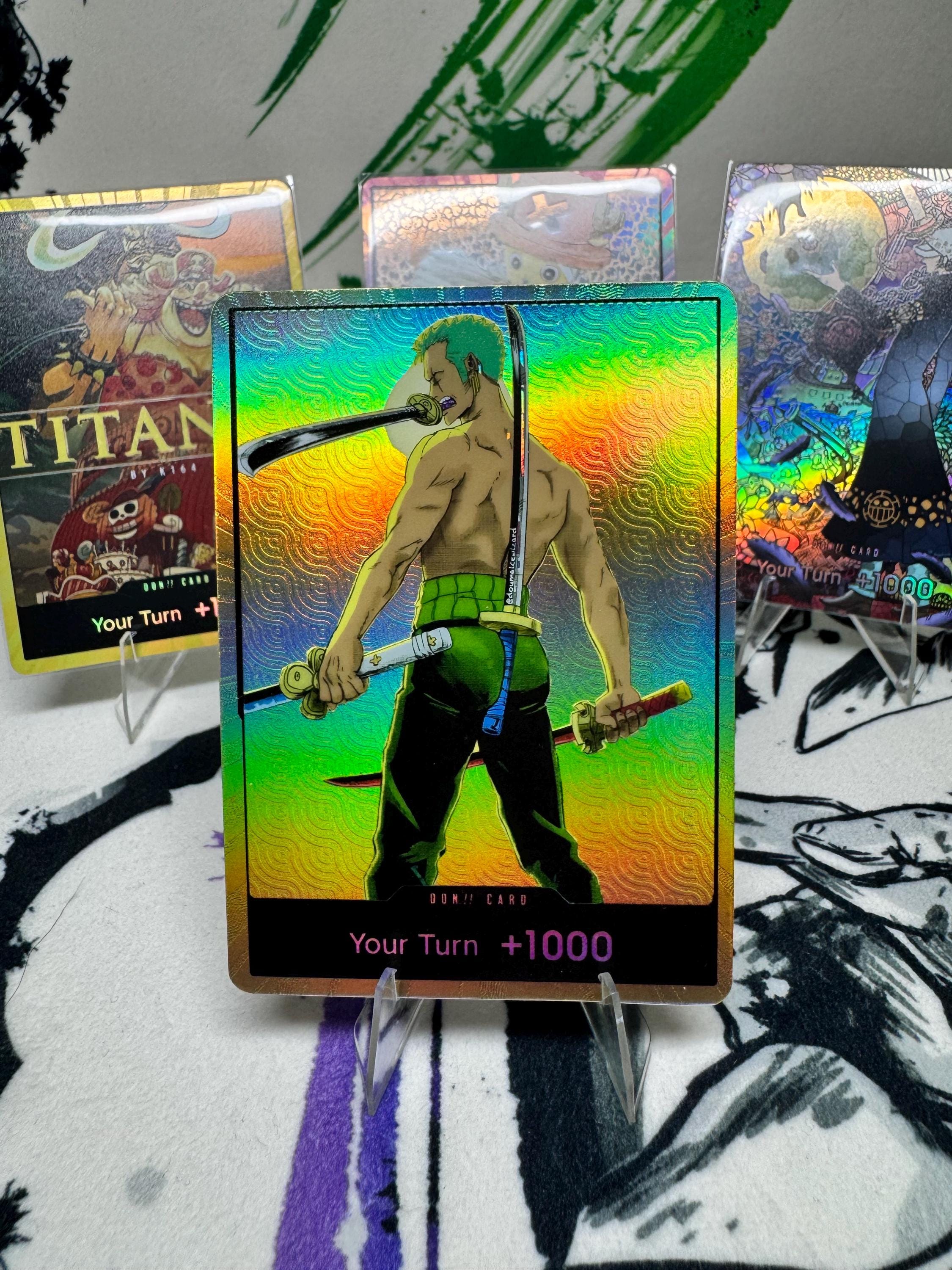 4 Sword Style !lFoil and Textured Custom Proxy TCG Card