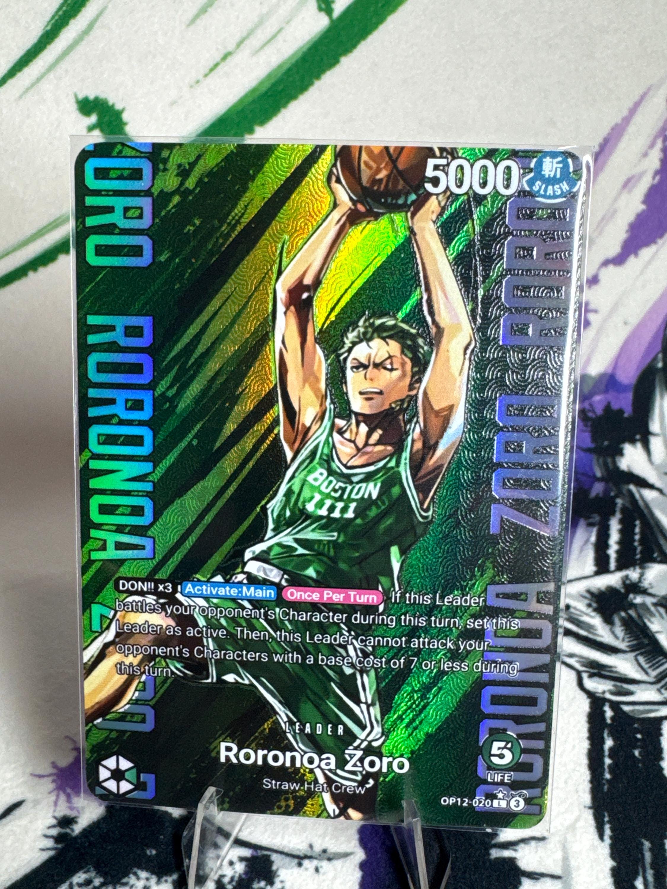 NBA x Pirate Custom Leaders textured foil