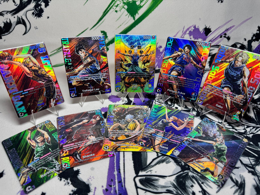 NBA x Pirate Custom Leaders textured foil