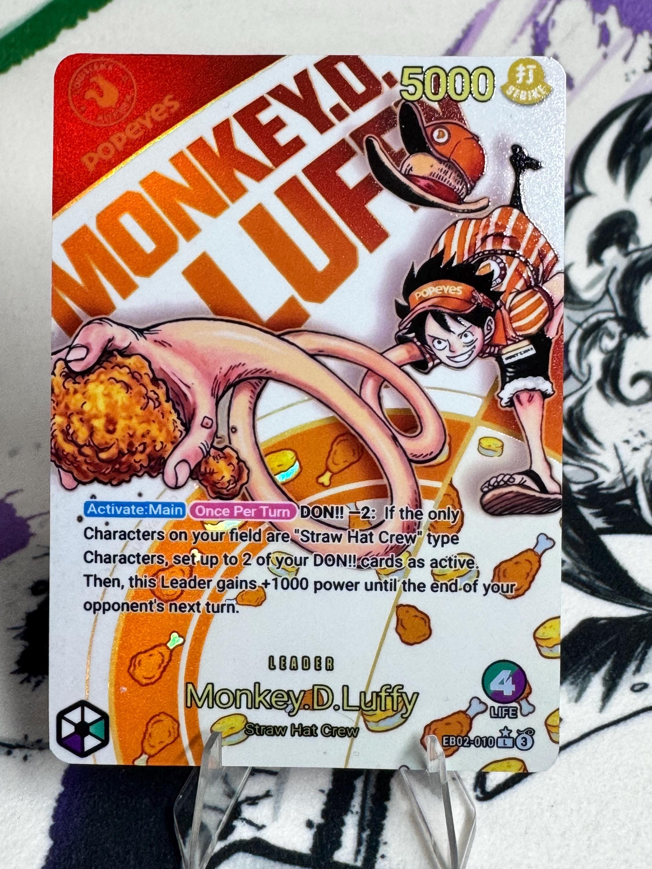 G/P Pirate Leader TCG Custom Texture foil Proxy