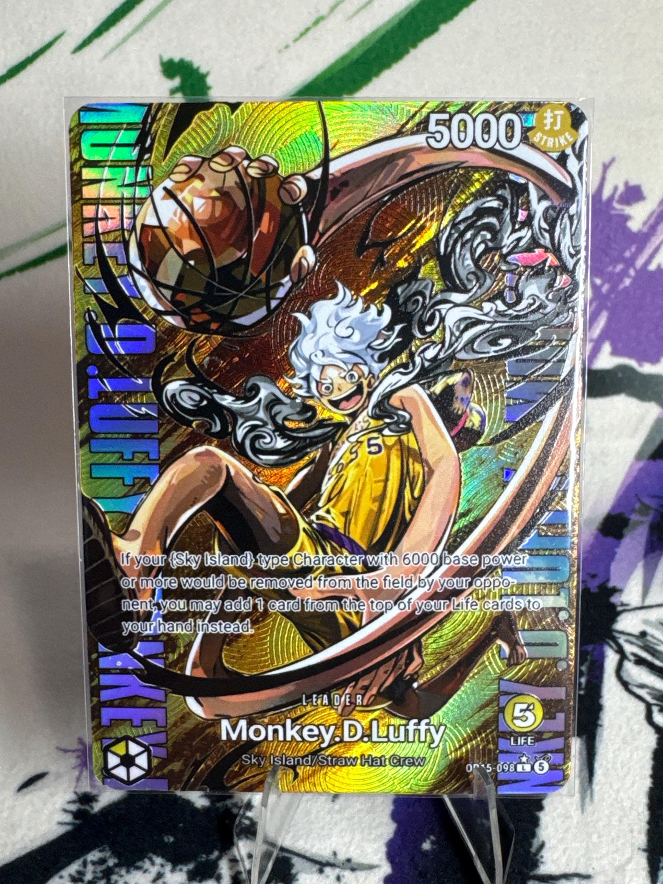 NBA x Pirate Custom Leaders textured foil