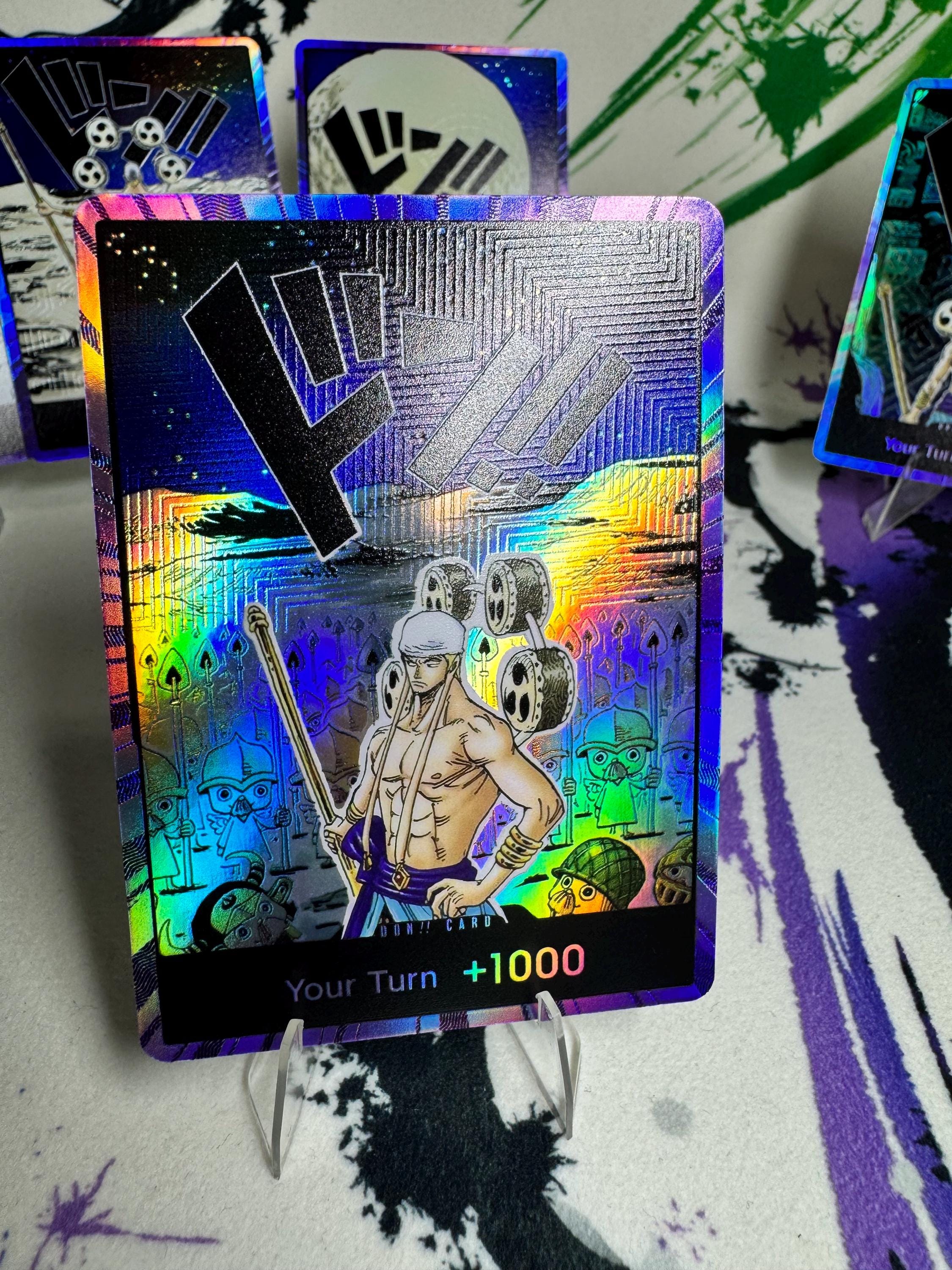 Custom Don textured foil 6 Card Set for Purple