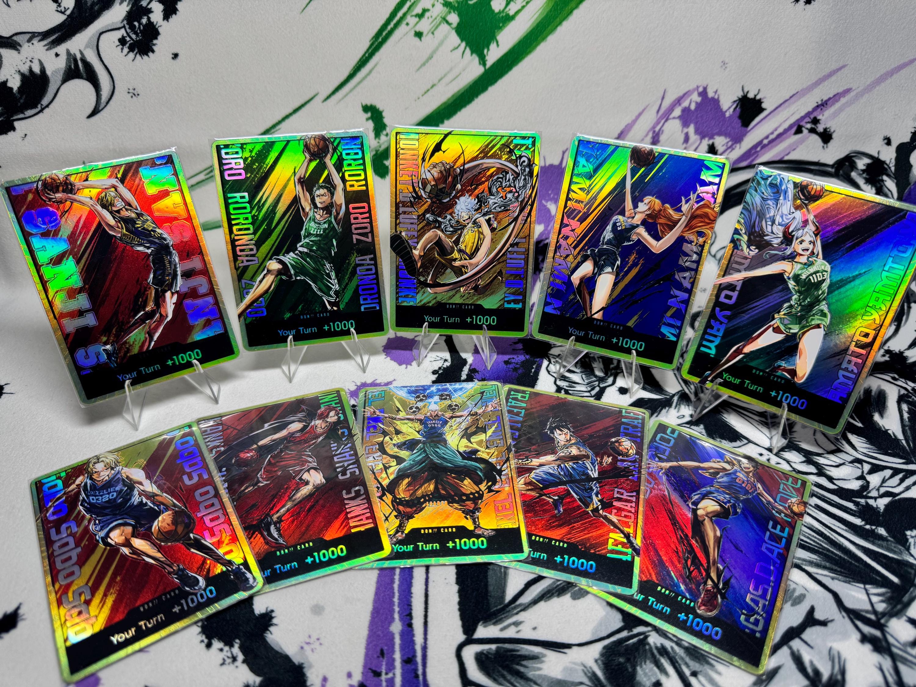 NBA x Pirate Custom textured foil 10 card Set