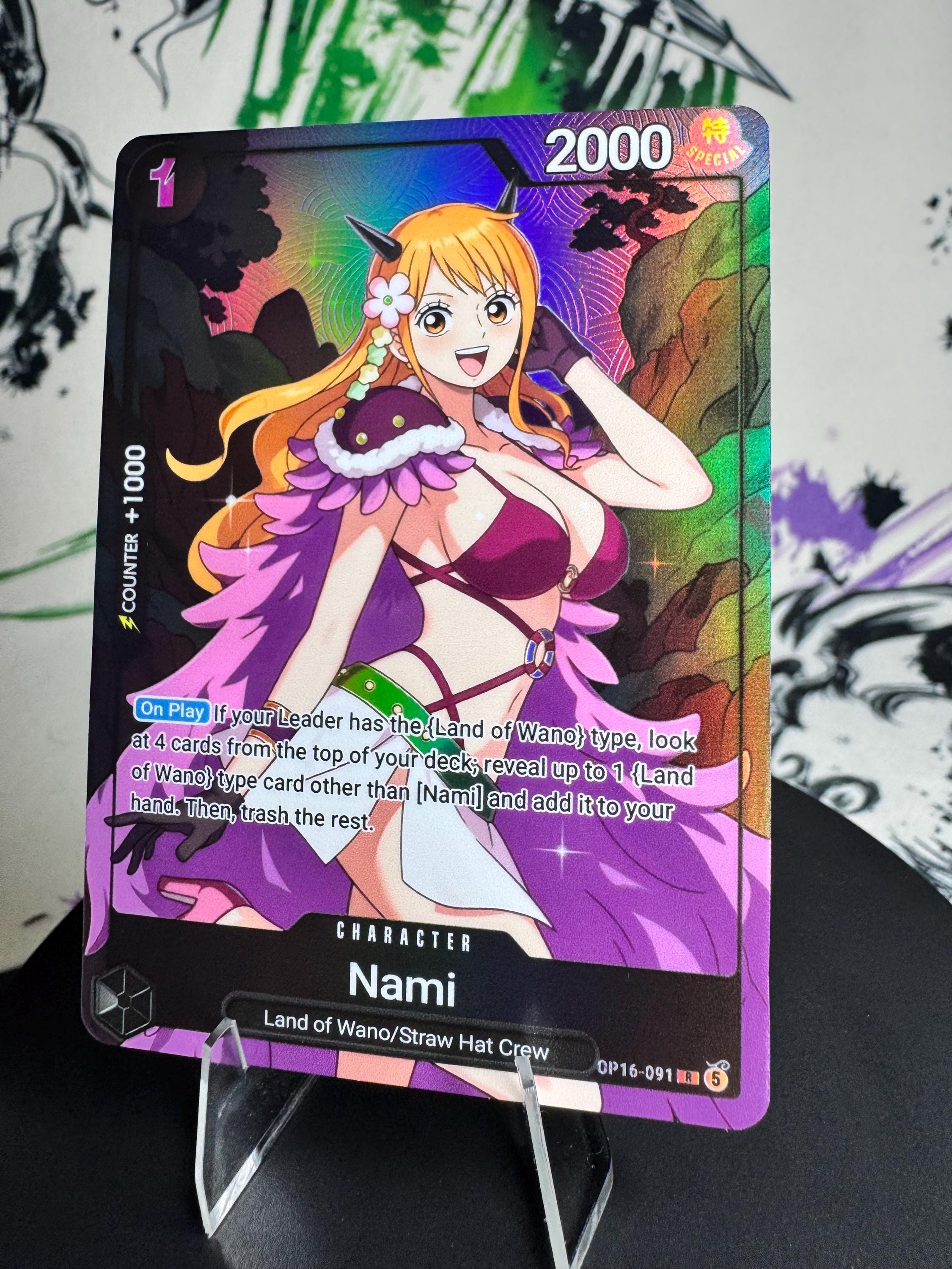 Female Custom TCG Card: Textured Foil Proxy Premium Collection