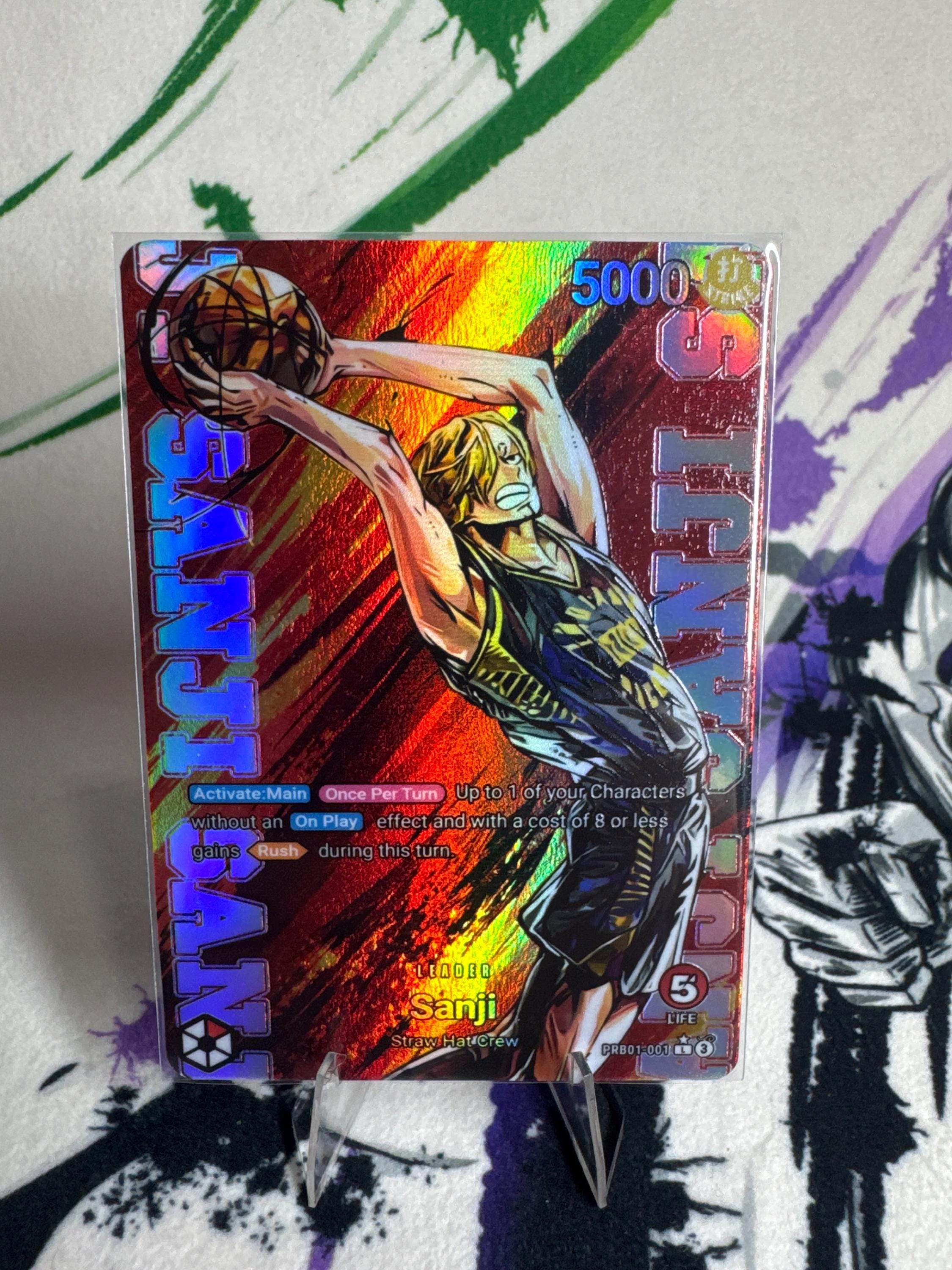 NBA x Pirate Custom Leaders textured foil