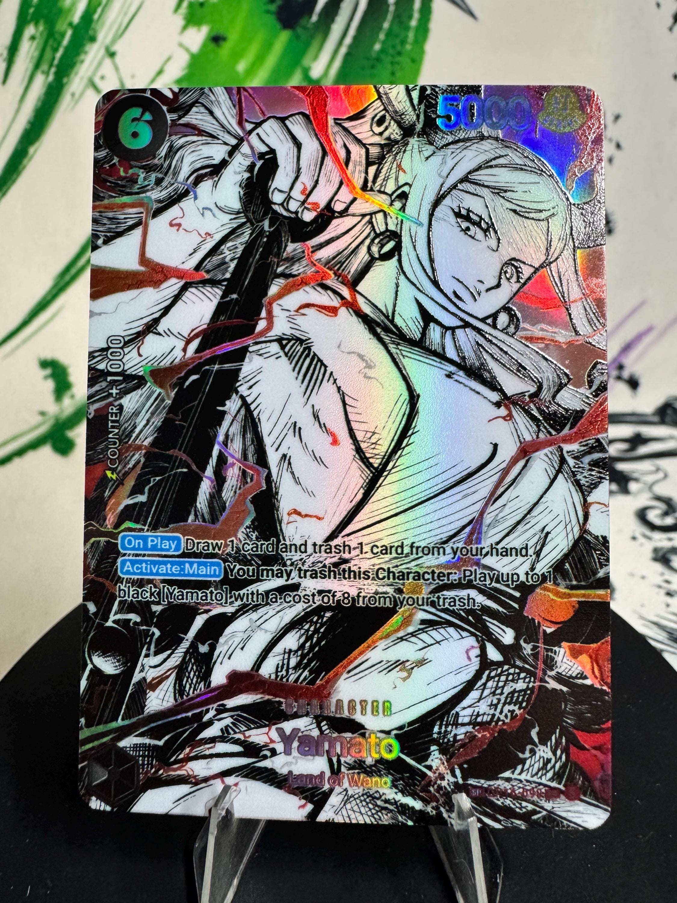 Custom Alt Art SP Card Textured Foil Proxy Premium Collection OP Pirate