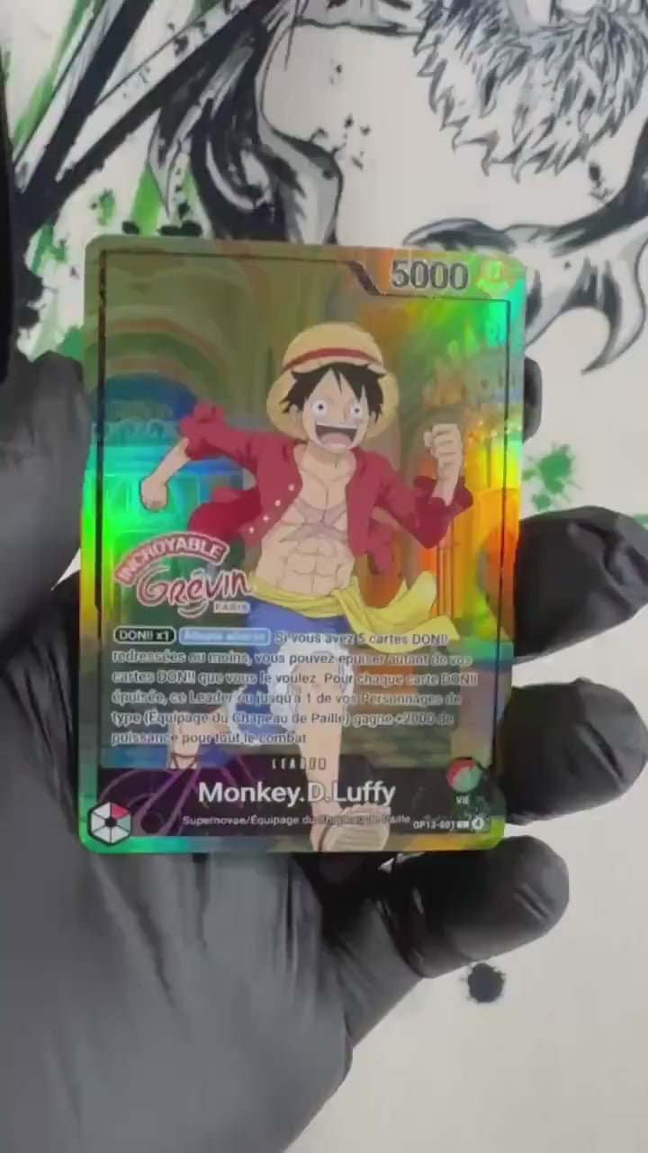 R/G Grevin Museum Leader  TCG Custom Texture foil Proxy